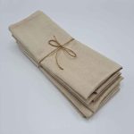 Kangasservetit/tabletit, 4kpl/setti